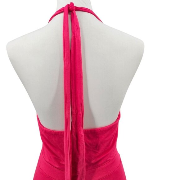 Boden Womens 10P Pink Felicity Halter Maxi Dress - Picture 7 of 16
